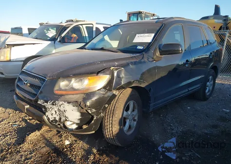 2007 Hyundai Santa Fe Gls from USA, damaged, VIN 5NMSG13D87H056335